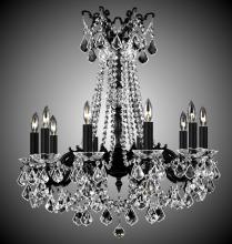  CH9284-A-13S-PI - 10 Light Crystella Chandelier